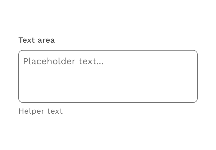 text area example