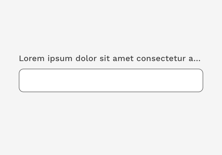 wrong truncate label