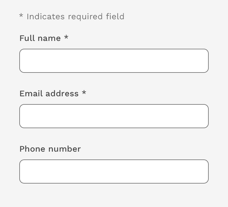 multiple required fields