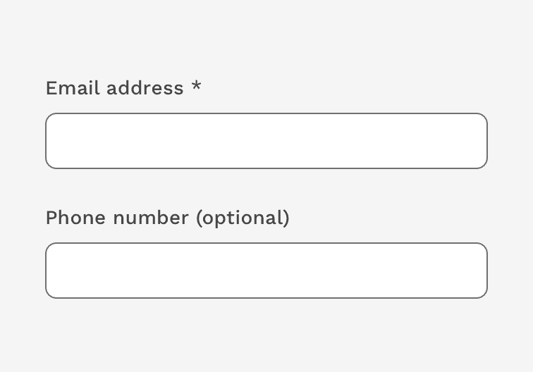 wrong optional field